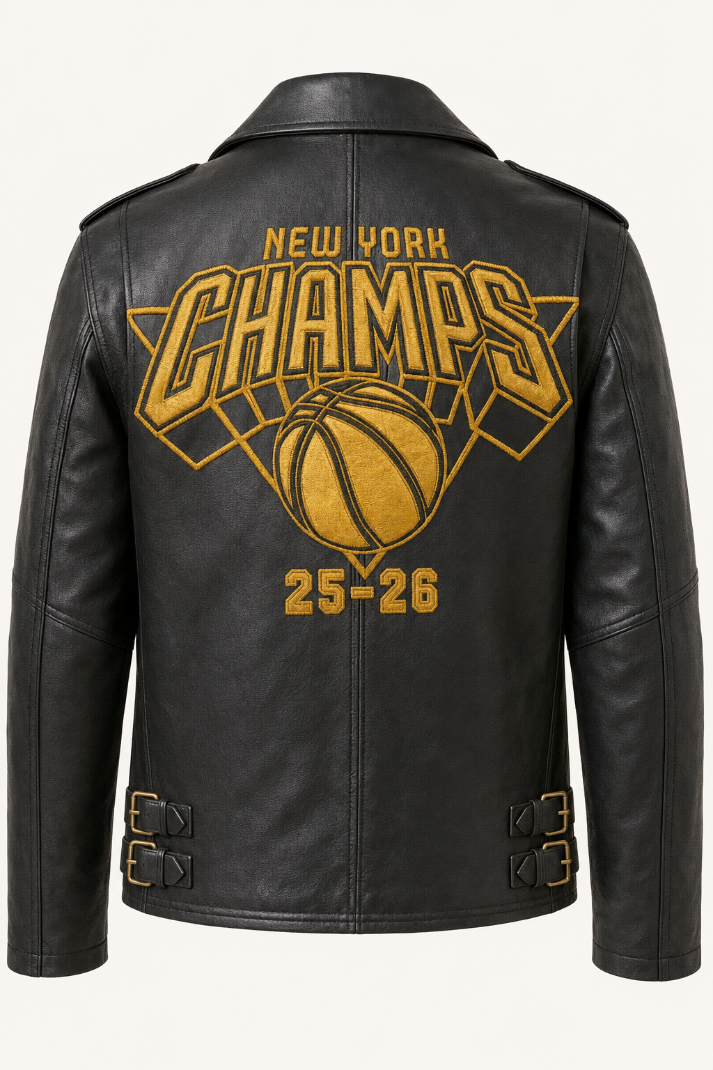 Champs Leather Jacket — back